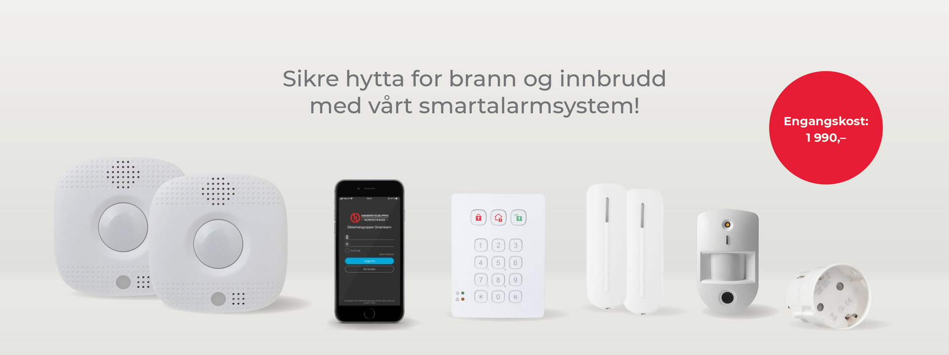 Brann- og innbruddsalarm